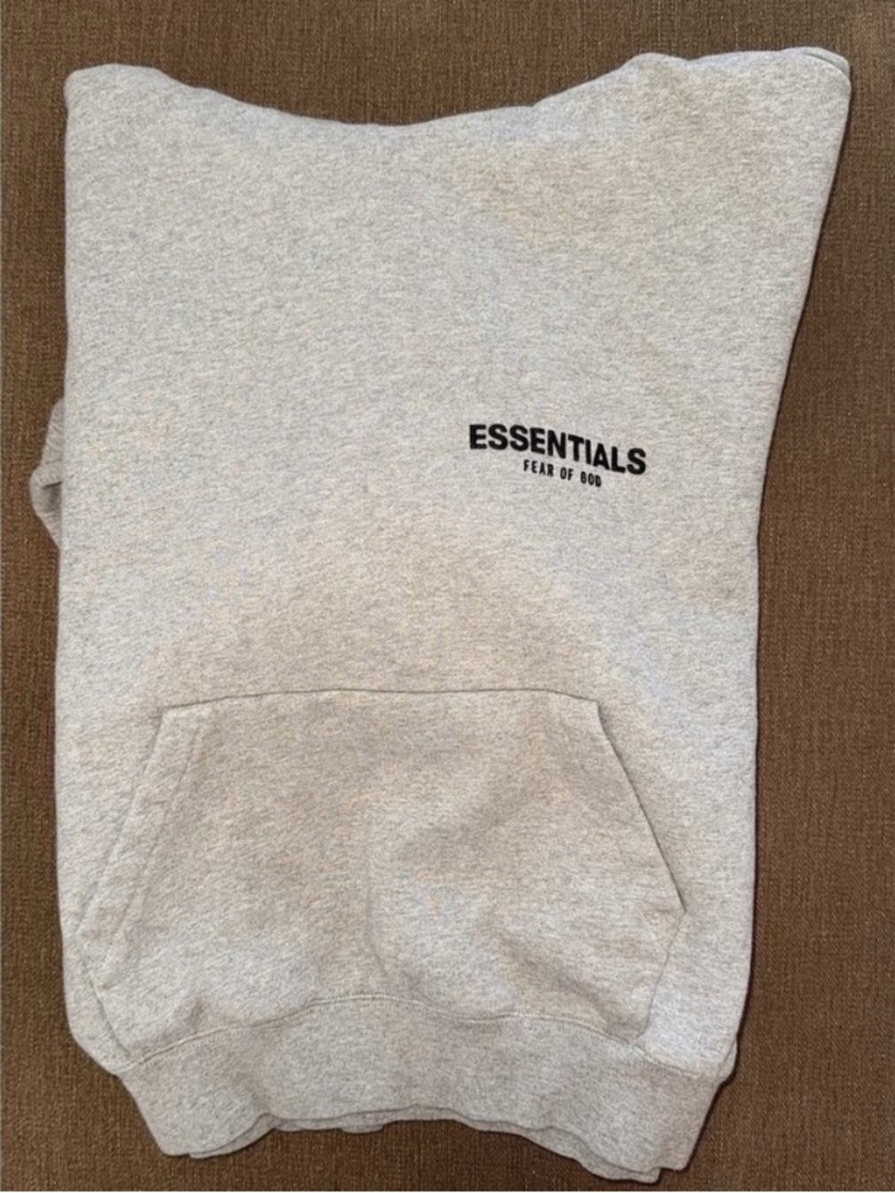 Fear of God ESSENTIALS Heather Gray Hoodie
